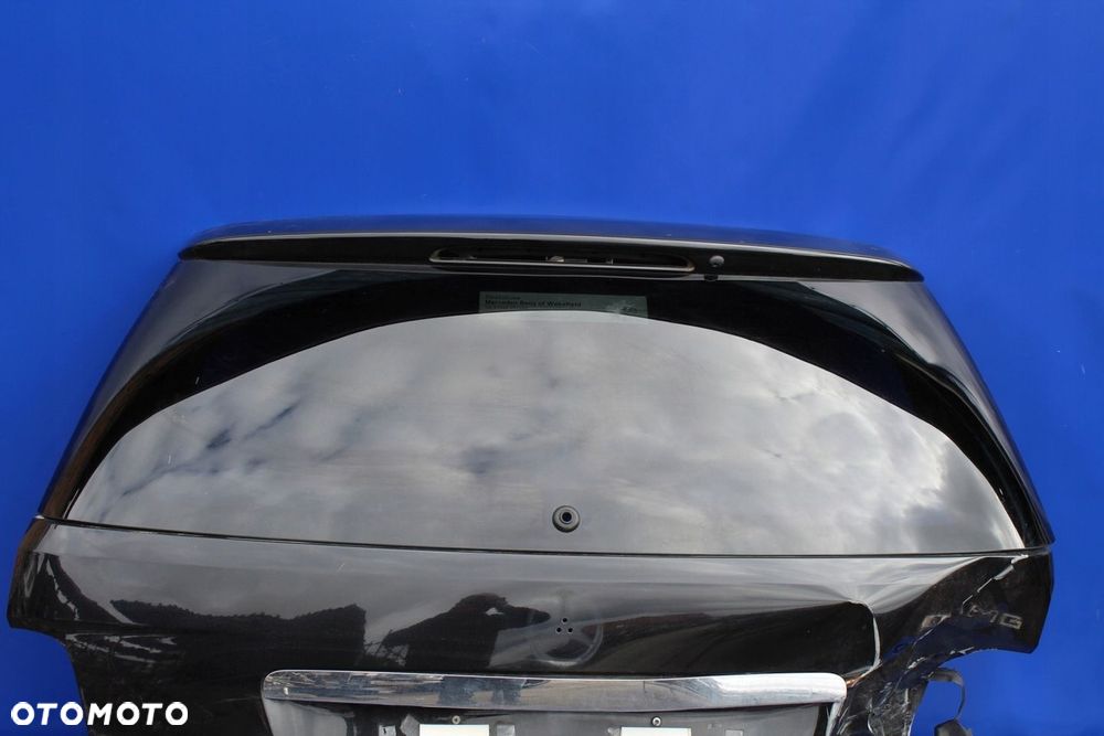 Szyba tylna tył z klapy bagażnika Oryginał OE Mercedes ML W164 - 8