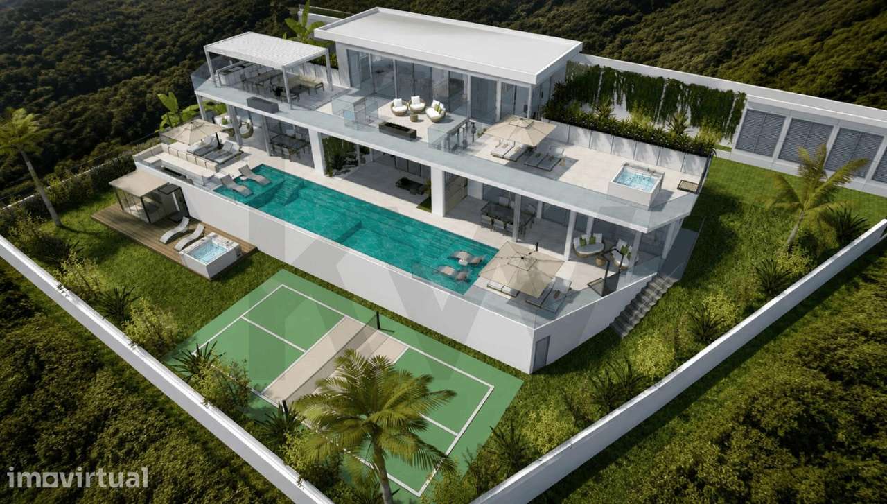 Lote de 1.332 m2 |  Projeto de Moradia de Luxo em Santa Cruz - Grande imagem: 2/18