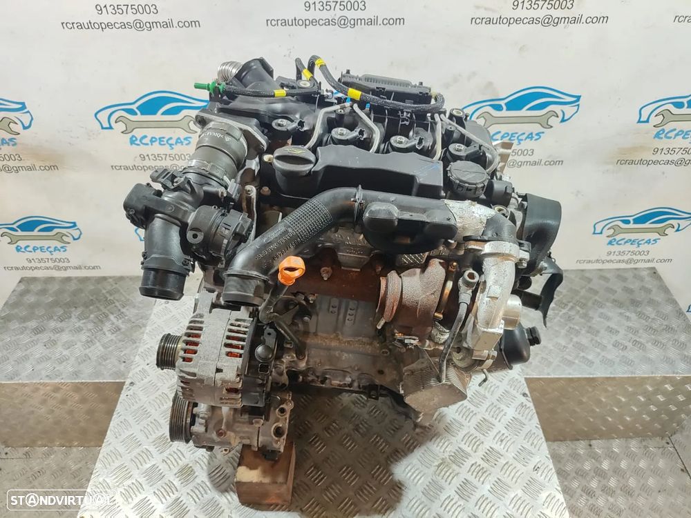 Motor Completo PSA Peugeot Citroen 9HX 9H02 9HV 1.6HDi 16v 90cv Injeção Bosch - 1
