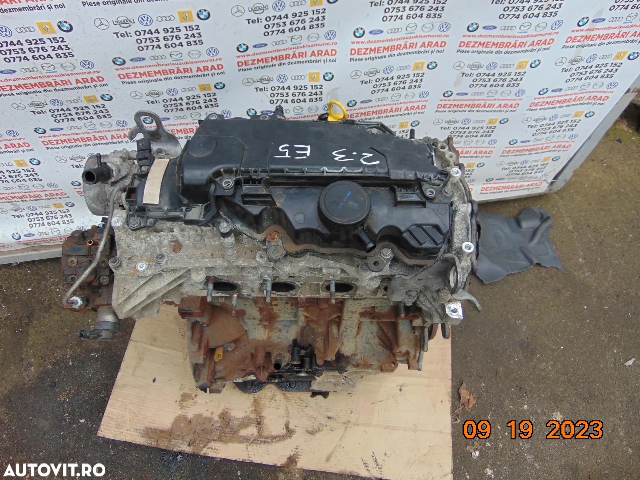 Motor Renault Master 2.3 euro 5 cod m9tb870 Opel Movano mascott 2.3 euro 5 - 7