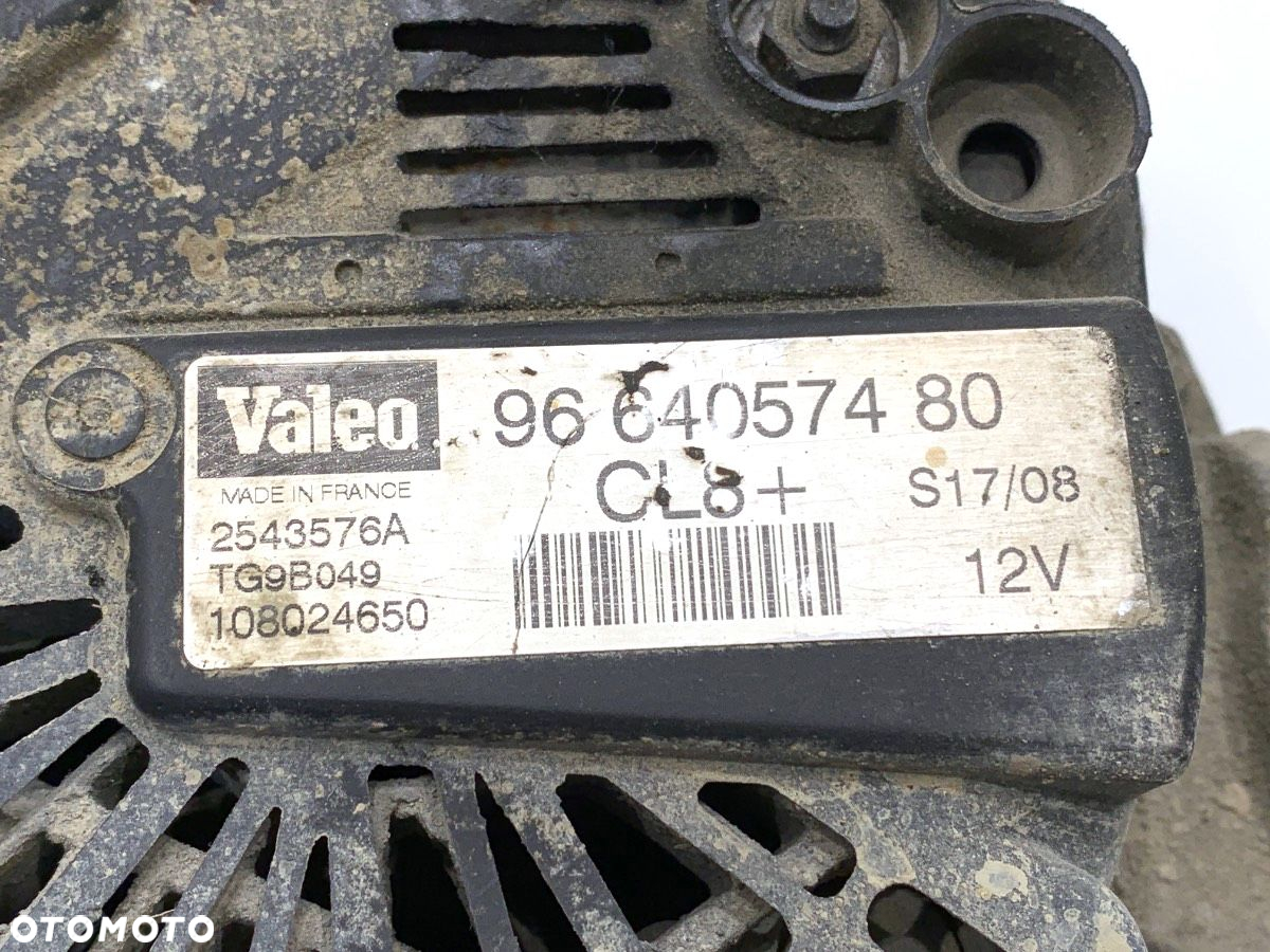 ALTERNATOR - 179.00 PLN - PEUGEOT BIPPER (AA_) 2008 - 2022 1.4 HDi 50 kW [68 KM] olej napędowy 2008 - 4