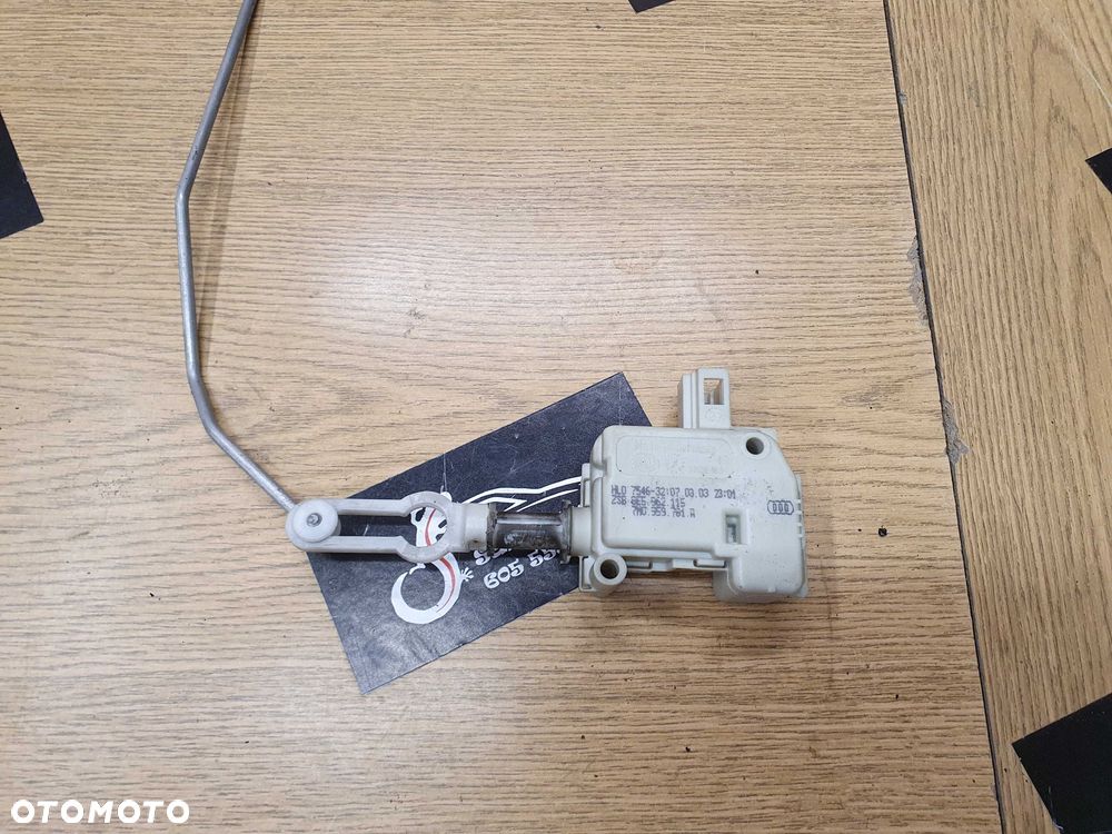 Siłownik 7M0862159 4B9962115B Silniczek Elektryczny Cięgno Zamka Klapy Bagażnika Audi A4 B6 Kombi Sedan 4B9962115B - 9