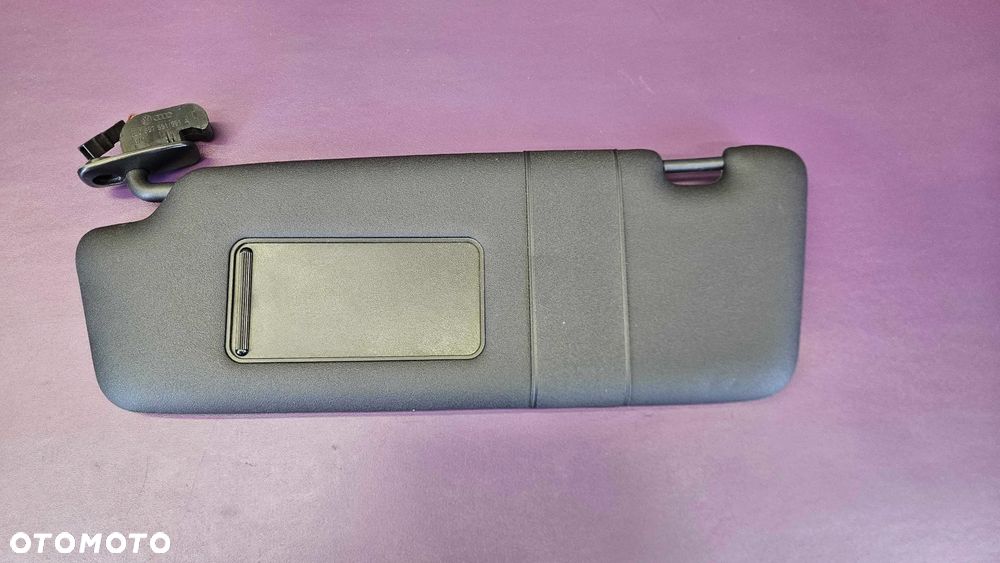 Daszek Słonecznik 8E0857551/551A 8E0857552/552A Czarne S-Line Osłona Przeciwsłoneczna Komplet Podświetlanie AUDI A4 B6 B7 - 4