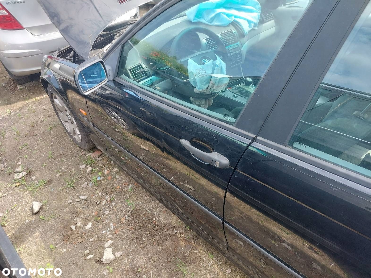 DRZWI KOMPLETNE LEWY PRZÓD BMW E46 KOMBI SEDAN 668/3 - 1