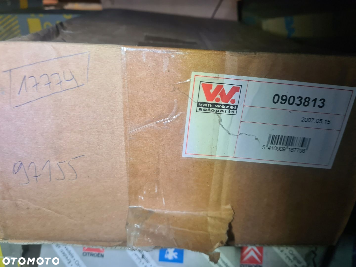 Lusterko zewnętrzne lewe 0903813 Citroen Berlingo - 2