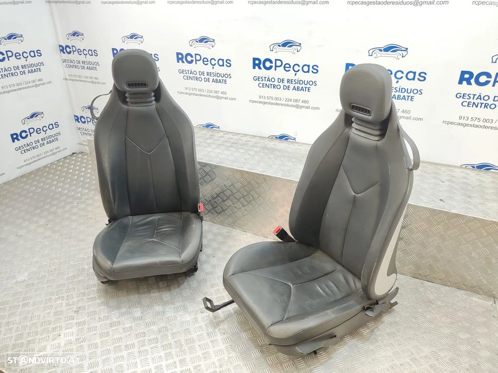 Bancos Pele Originais Eletricos Mercedes Benz SLK R171 Sport AMG 2003 a 2011 - 3
