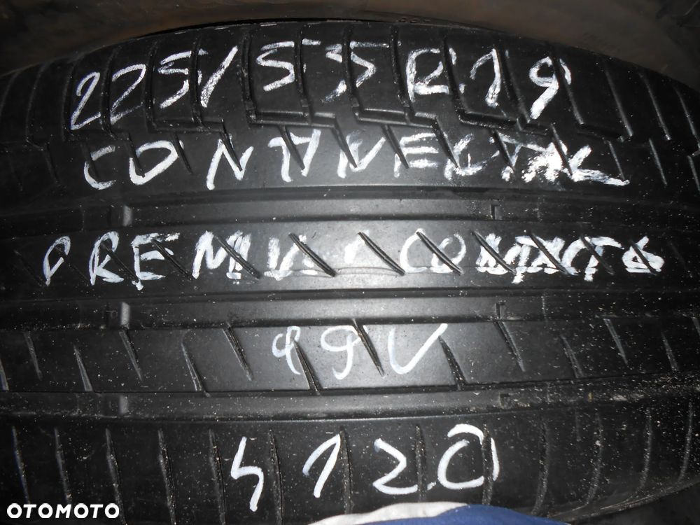 OPONY 225/55R19 CONTINENTAL PREMIUM CONTACT 6 DOT 4120 6.4MM - 3