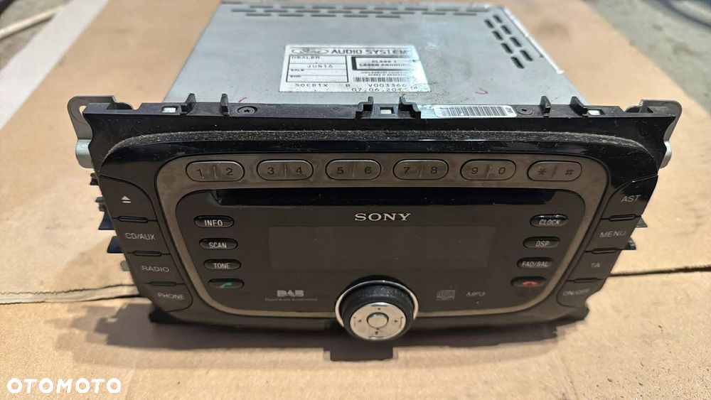 radio sony ford mondeo mk4 s-max mk1 lift - 1