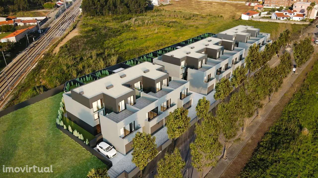 Moradia T3+1 Nova no Condomínio em Francelos - Grande imagem: 4/24