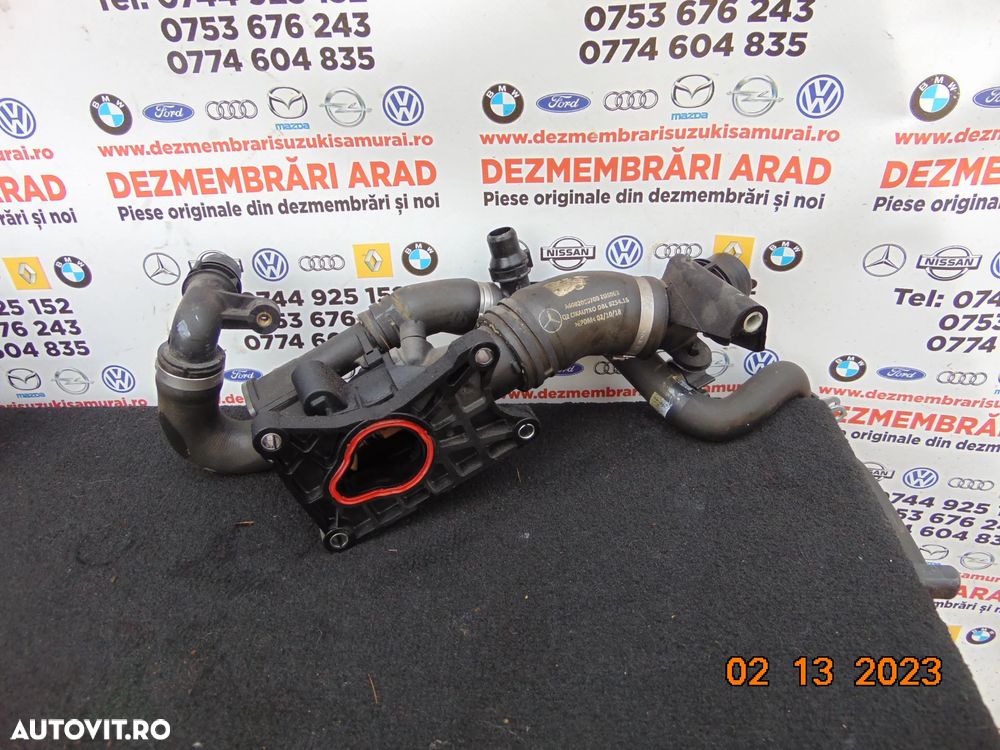 carcasa termostat Renault 1.5 euro 6 Mercedes dacia Nissan qashqai megane 4 clio 5 kadjar scenic ka - 4