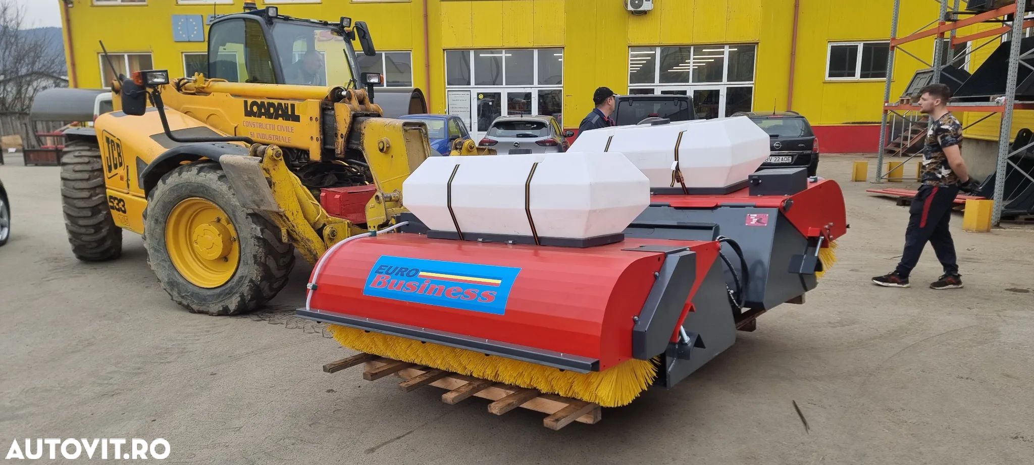 Perie stradala/asfalt mini incarcator BOBCAT KOMATSU - 4