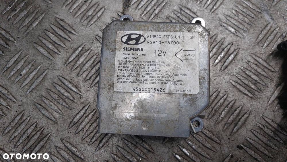 ZESTAW POSTRZAŁOWY HYUNDAI SANTA FE I KOKPIT AIRBAG KIEROWCY - 6