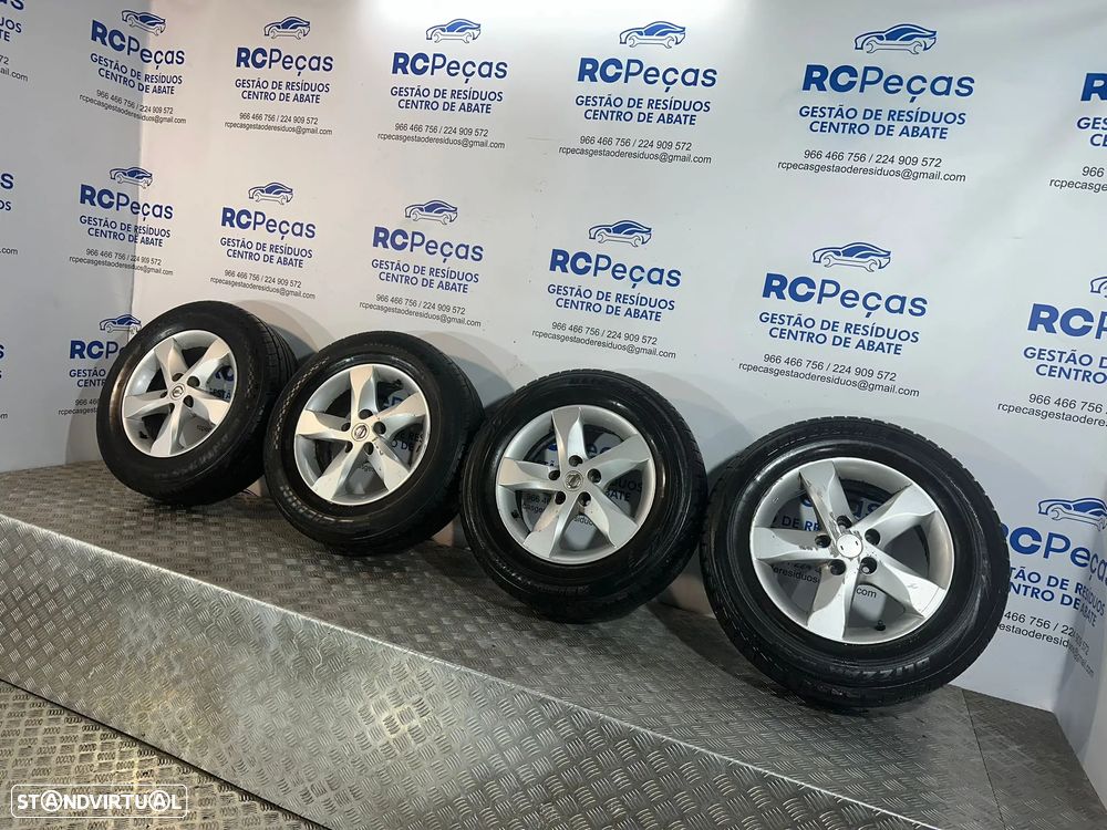 .Conjunto Jantes 16 Originais Nissan Juke F15 6,5J ET40 5x114,5 40300-BR060 - 3