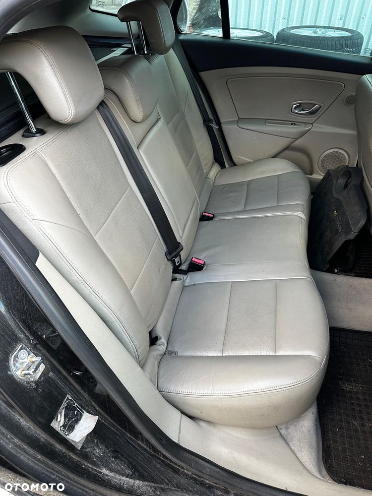 Fotele Kanapa Komplet Beżowa Skóra Renault Megane III Kombi stan idealny - 3