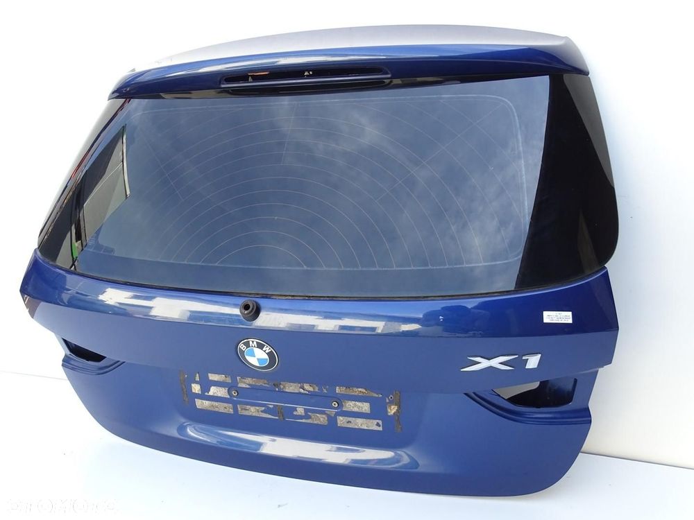 KLAPA TYŁ TYLNA BAGAŻNIKA + SZYBA LE MANS BLAU 381 BMW E84 X1 09-15r - 3