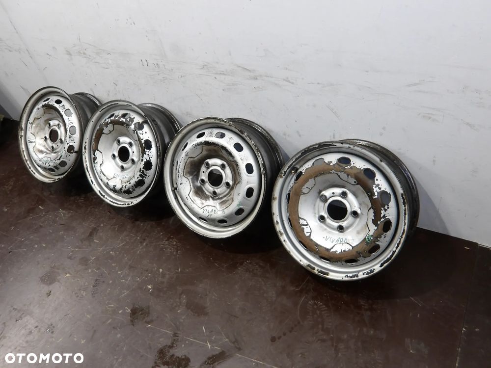 FELGI STALOWE STALÓWKI OPEL VIVARO B TRAFIC 5X108 R16 6J ET50 - 4