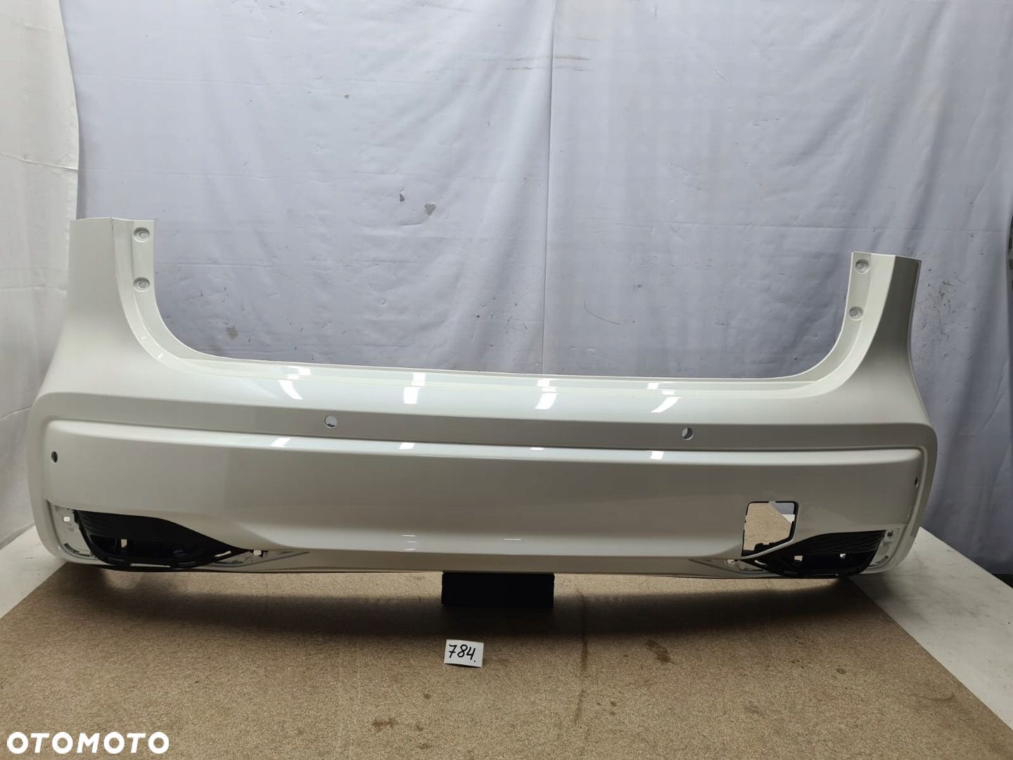 NISSAN QASHQAI II 2 J11 ZDERZAK TYŁ TYLNY PDC - 1