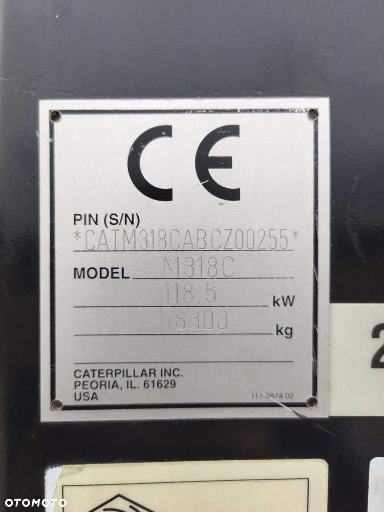 Caterpillar M318C - 11
