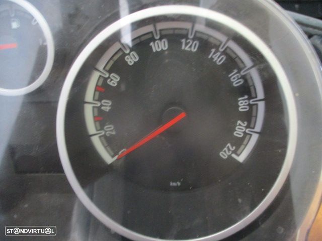 Quadrante 1303304B OPEL CORSA D FASE 1 2007 1.3CDTI 75CV 3P BRANCO KM/H DIGITAL - 2