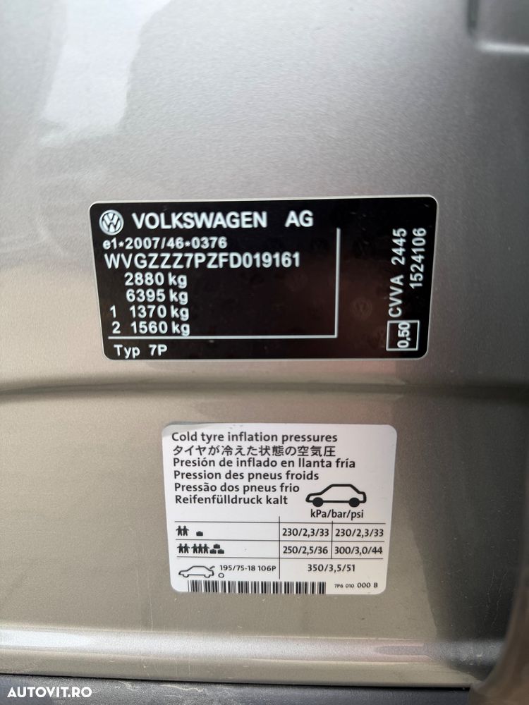 Volkswagen Touareg 3.0 V6 TDI SCR Blue Motion DPF Automatik - 20