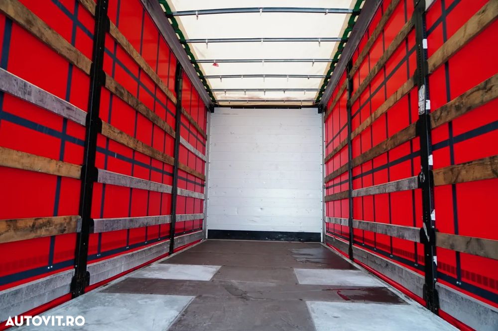 Volvo FH 460 / 7.45 M CORTINĂ / SOLO / I-SAVE / I-PARK COOL / PUNTE RIDICABILĂ ȘI DIRECȚIE / - 20