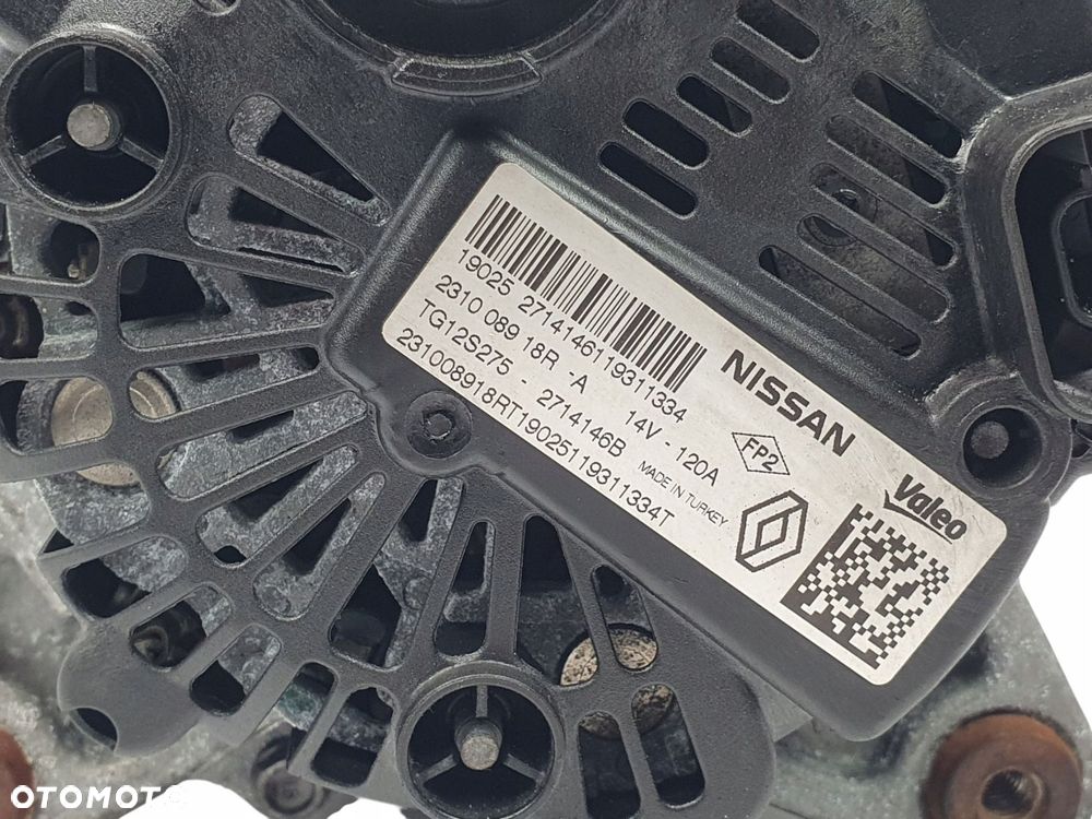 ALTERNATOR Dacia Duster Renault Megane 1.5 DCI Valeo TG12S275 2714146B - 15