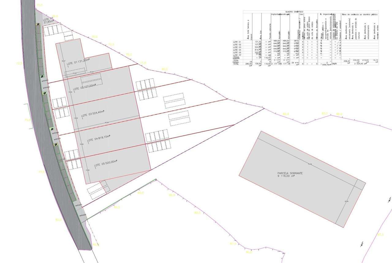 Lote Industrial - Rabo de Peixe (4 lotes. Lote #3) - Grande imagem: 2/4