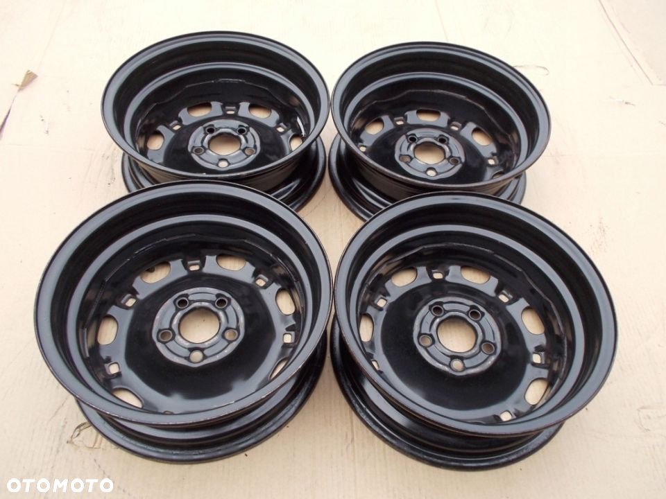 4x Felgi 14 VW Polo Skoda Fabia Praktik Rapid 5j 5x100 ET35 - 13
