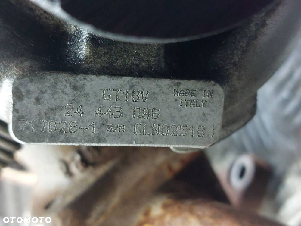 TURBOSPRĘŻARKA TURBINA OPEL VECTRA C 2.2 DTI 24443096 - 2