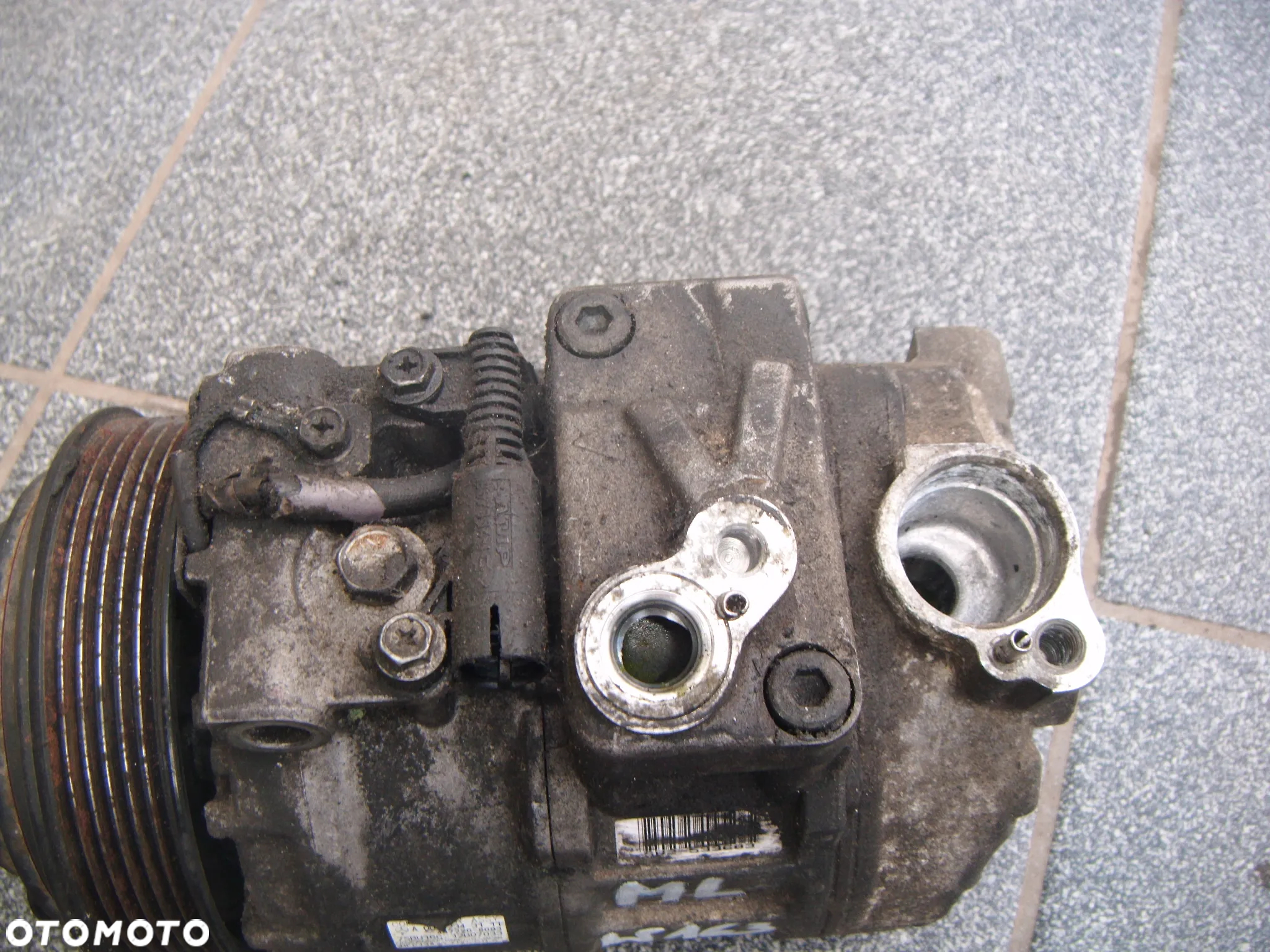 mercedes ML w163 2.7 cdi 00r sprężarka klimatyzacji a0002343111 - 2