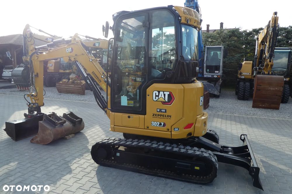 Caterpillar 302.7 PAWERTILT TRZY ŁYŻKI - 3