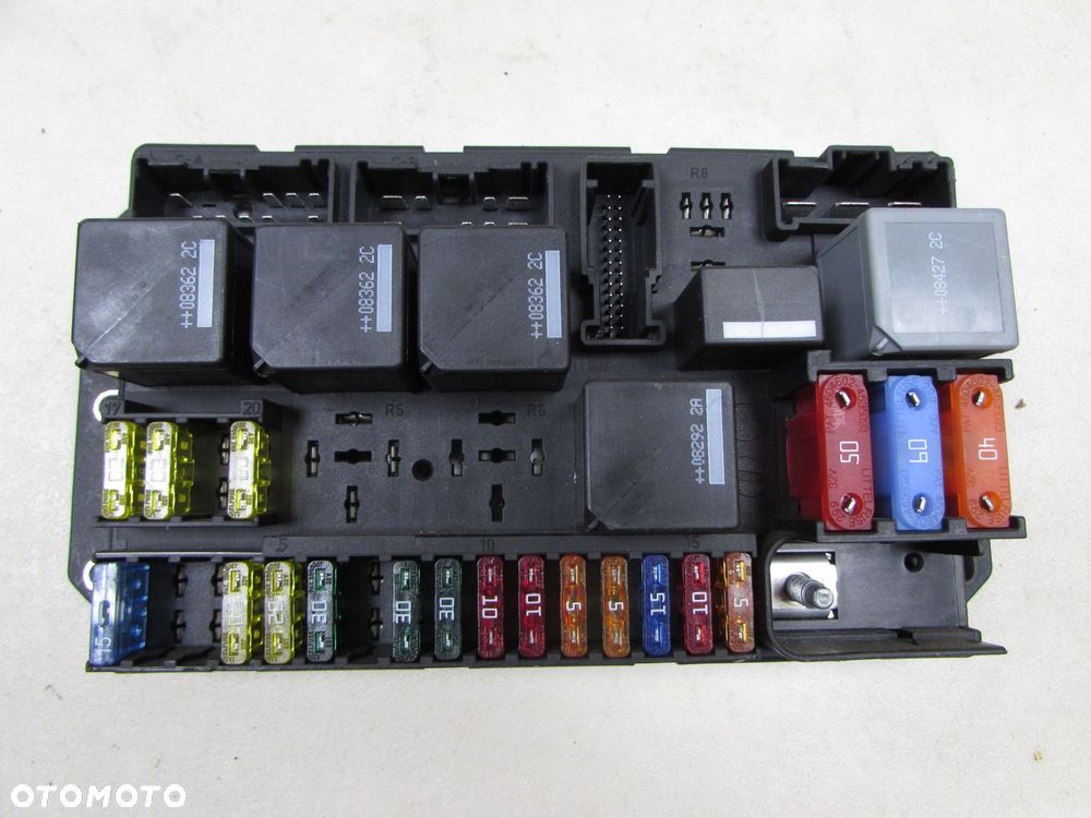 RANGE ROVER III LIFT L322 LAND ROVER 3.6 V8 06-09 SKRZYNKA BEZPIECZNIKOW BSI MODUL 518879002 - 4