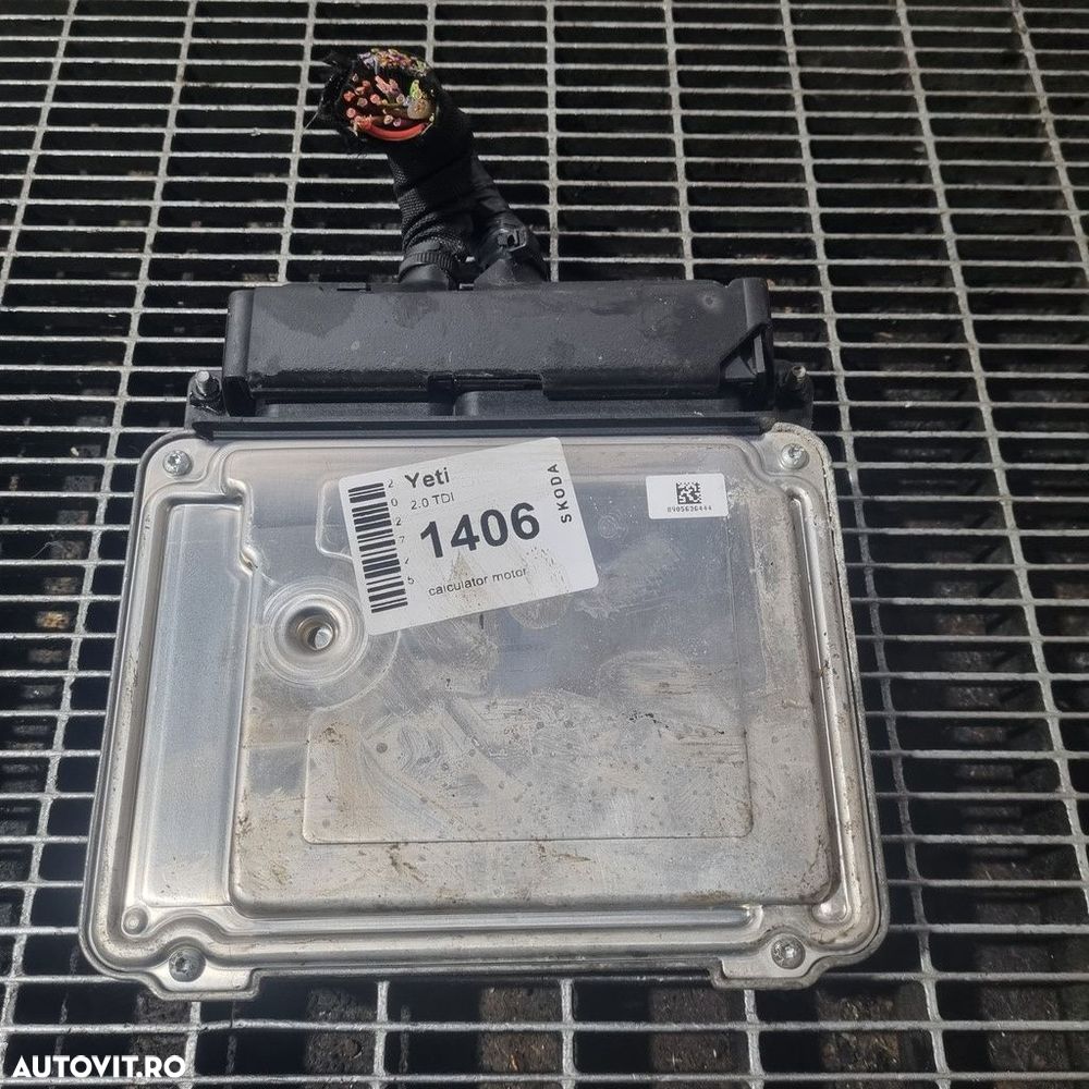 Calculator motor Skoda Yeti 2.0 TDI 2009 - 2013 110CP Manuala CUUA CFHA DFSA CLCA Euro5 ... - 1