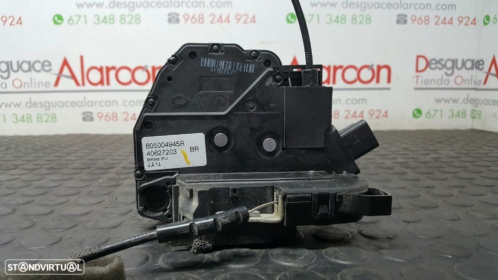 FECHADURA PORTA FRENTE DIREITA RENAULT CLIO IV DYNAMIQUE - 9