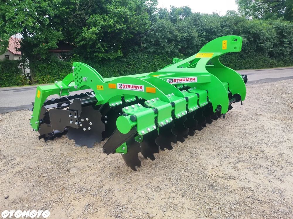 Brona Talerzowa Lekka do wymieszania obornika z glebą TIGER JUNIOR Talerzówka Fi 510 Wał Rurowy Strunowy Daszkowy Packera - 2