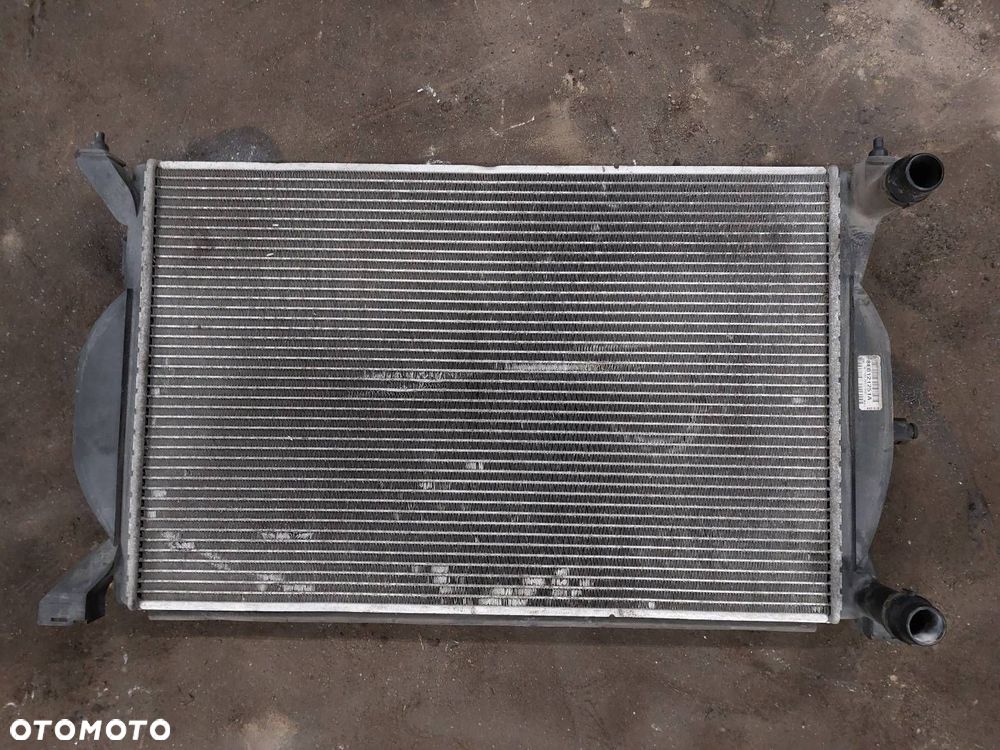 CHŁODNICA WODY + CHŁODNICA KLIMATYZACJI  SEAT EXEO I 2.0 TDI 8E0121251A - 1