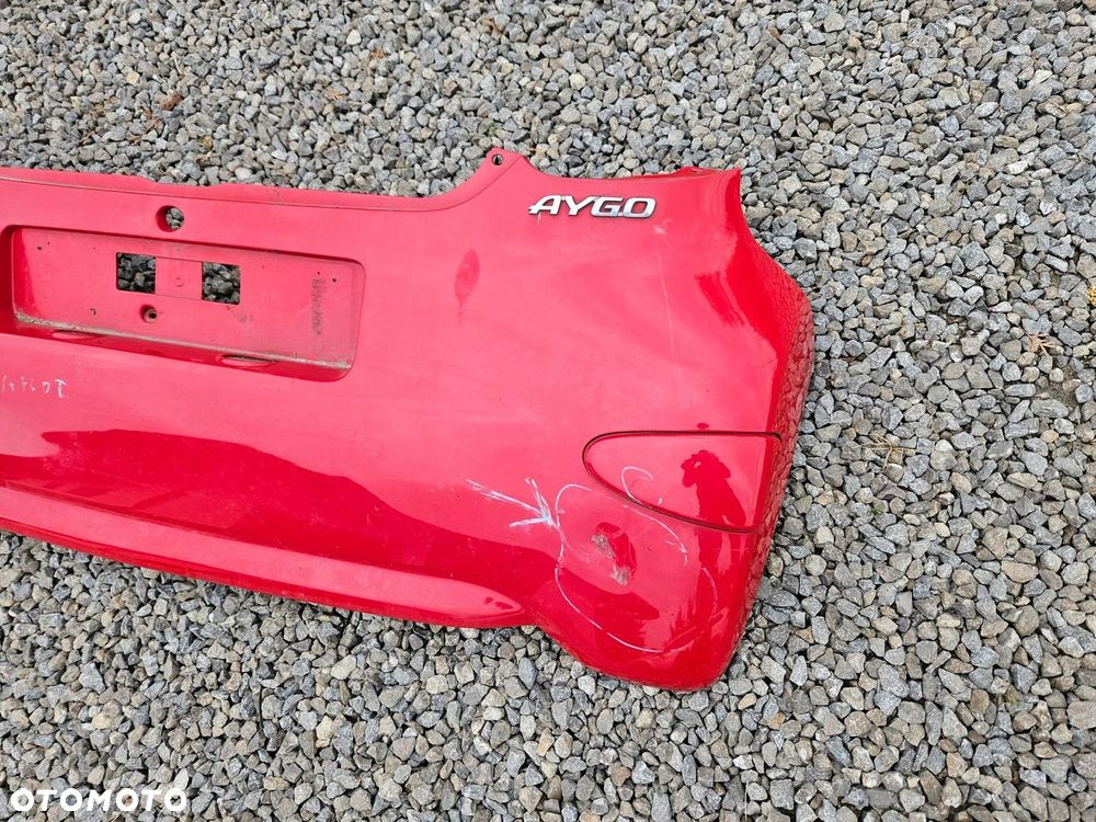 TOYOTA AYGO I 05-08 ZDERZAK TYLNY TYŁ - 2