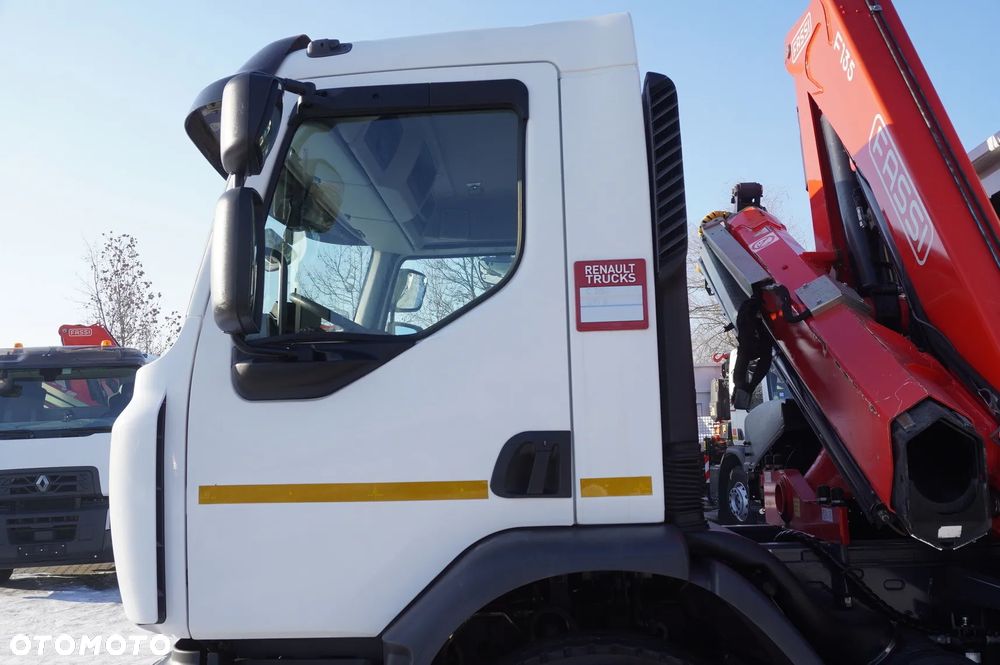 Renault C280 DTI 8 / HDS Fassi F135A.22 / Pilot / Rotator / Burtowy 15 EPAL - 22