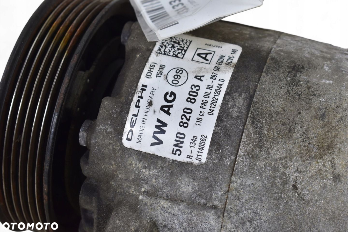 Sprężarka Klimatyzacji VW GOLF VI AUDI A3 8P 1.6 1.9 2.0 TDI 5N0820803A - 8