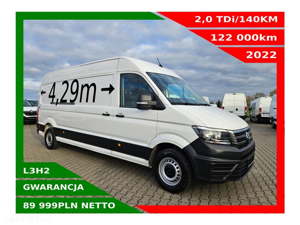 Volkswagen Crafter L3H2 *89999zł NETTO* 2.0TDi/140KM