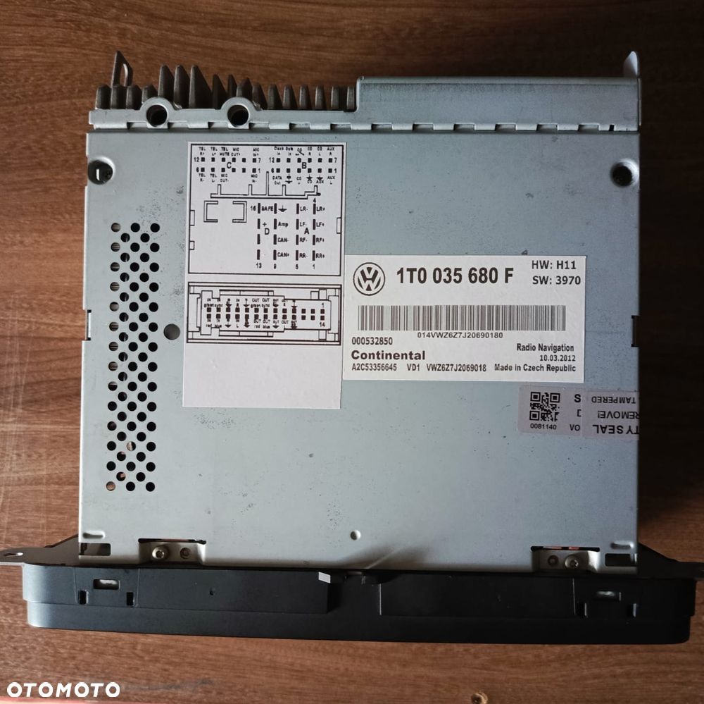 VW SKODA-14 WERSIJ RADIOWYCH Nawigacja RNS 510  Polskie menu z mapami 8557+POI+KOD - 15