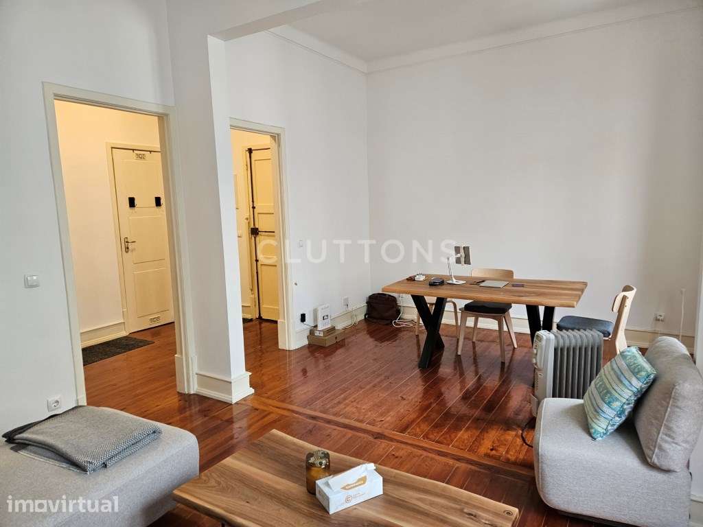 Arrendar Apartamento T3, recuperado, o centro de Campo Ourique. - Grande imagem: 2/27
