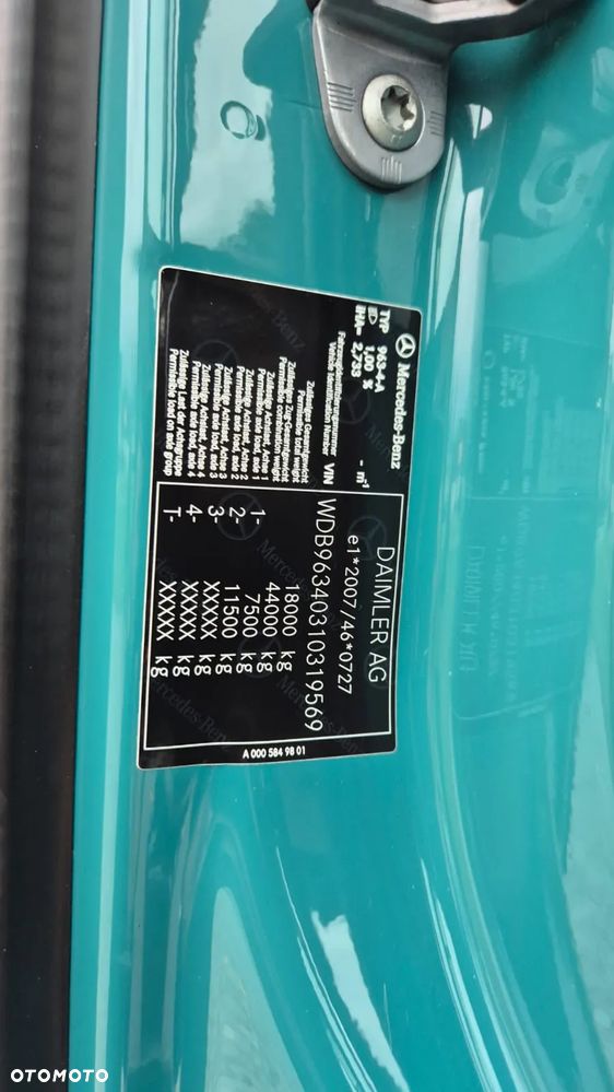 Mercedes-Benz ACTROS///* 1843///* NOWY///* 2019///* PRZEB.6000KM///* 6700KG///* ZABUDOWY MIĘDZYOSIOWE//* /STAN JAK NOWY !!! - 32