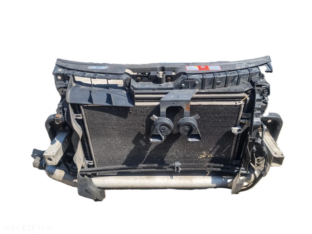 AUDI A6 C6 04-11 r. 2,0 TFSI PAS PRZEDNI chłodnice + wentylator * - 1