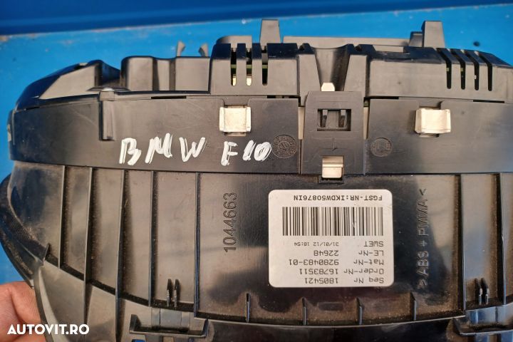 Ceasuri bord 9280483 BMW Seria 5 F07/F10/F11 [2009 - 2013] Touring wa - 3
