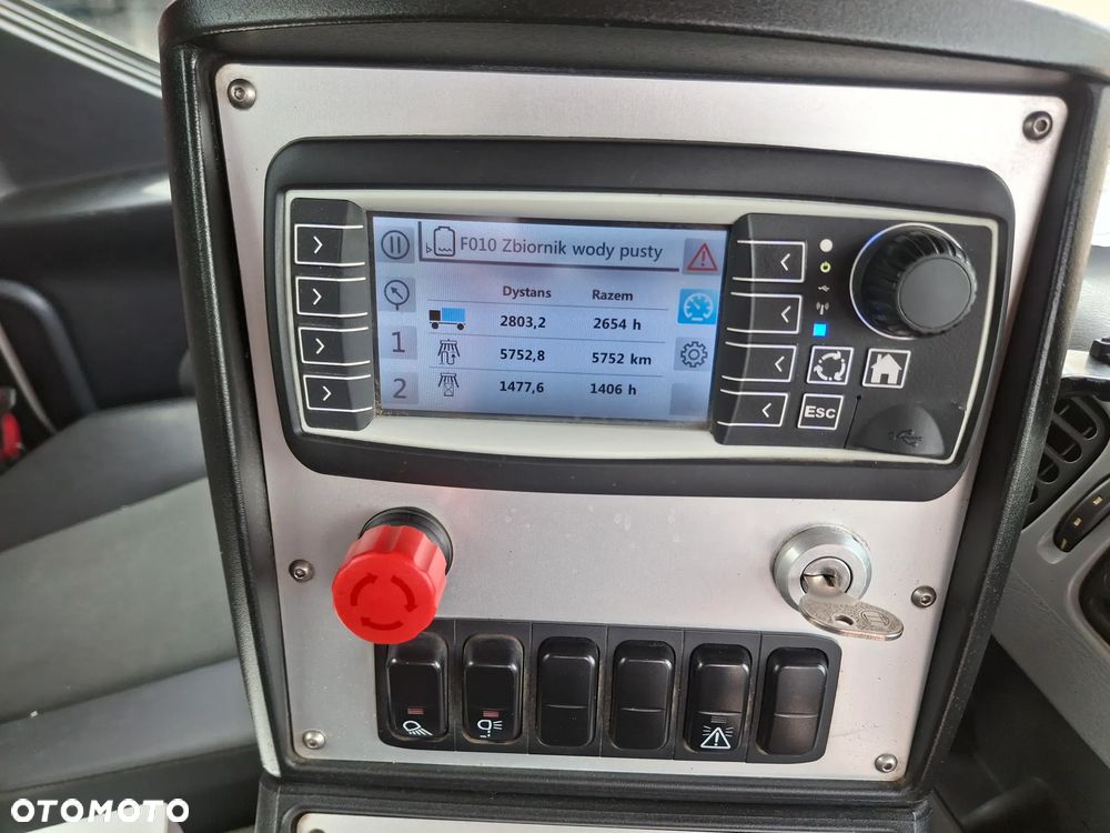 Renault D16 Midlum Zamiatarka FAUN Karcher Listwa Wysokiego Ciśnienia Euro 6 PM10 2 Silniki 2650 MTH Szczotki L/R Rura Do Liści - 34