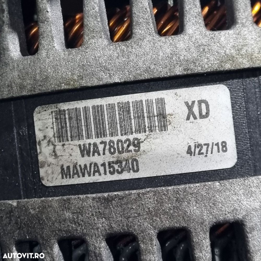 Alternator Ford Kuga 2.0 TDCI 2008 - 2012 136CP 1997CC G6DG UKDA Euro5 (1401) Diesel ... - 5