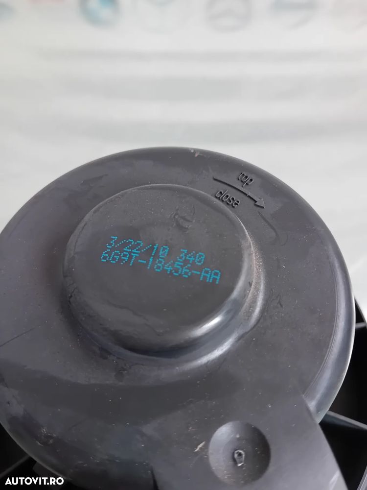 Aeroterma Bord Ventilator Habitaclu Ford Kuga 1 I Mondeo MK4 Smax Cod 6G9T-18456-AA Volan Stanga - 7