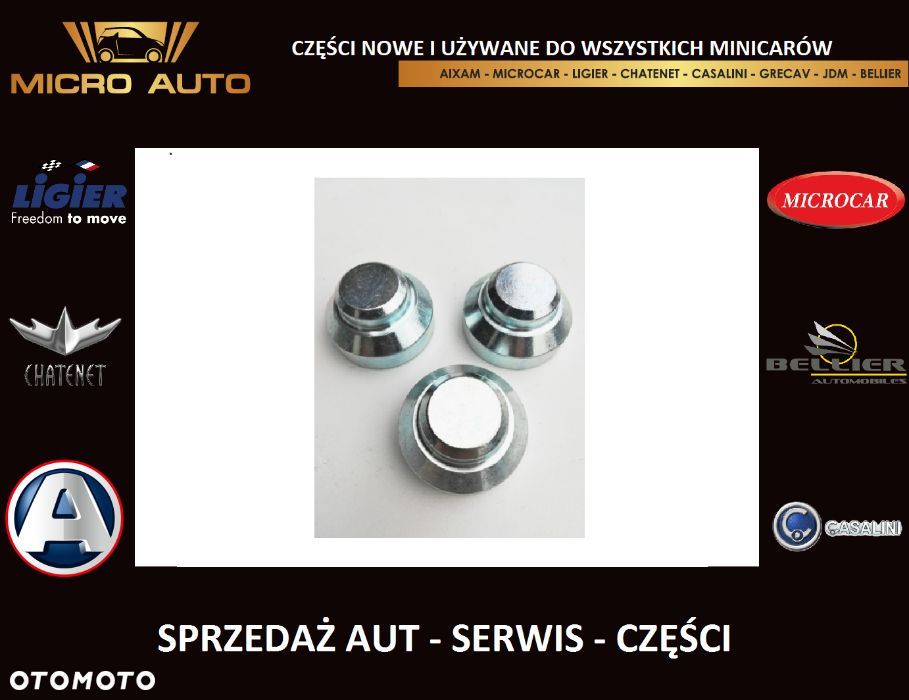 Obciążniki wariatora Aixam Microcar Ligier Grecav Chatenet Bellier JDM - 1