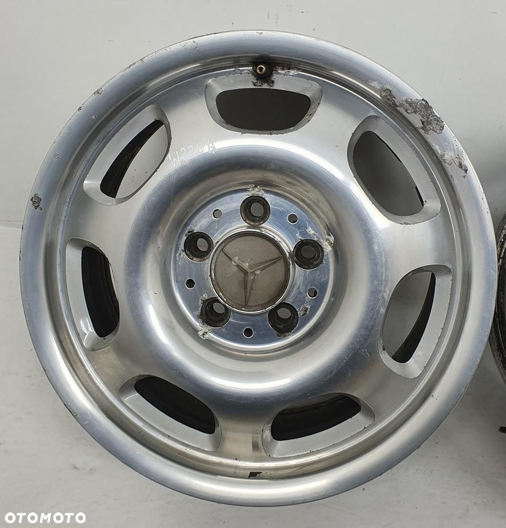 ALUFELGI FELGI 16 7.5J ET46 5X112 MERCEDES W220 A2204010002 4SZT KOMPLET - 2
